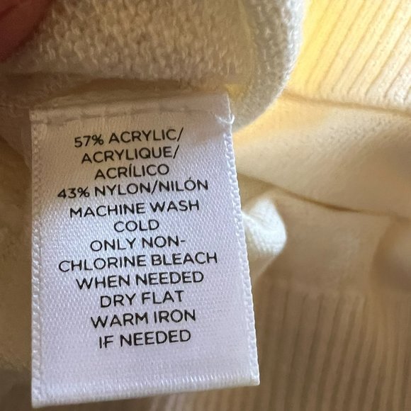 Loft Off-White/Cream Tunic Sweater - Medium - Picture 4 of 4